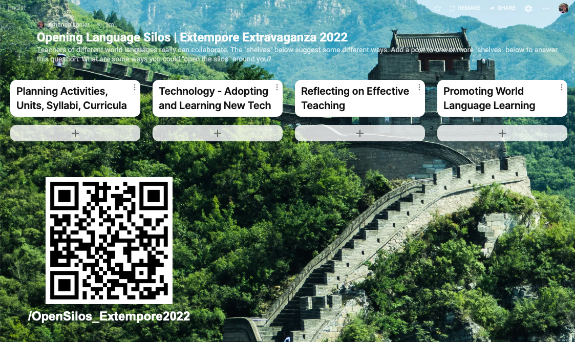 Read more about the article Opening the Silos #LanguagesWithoutWalls