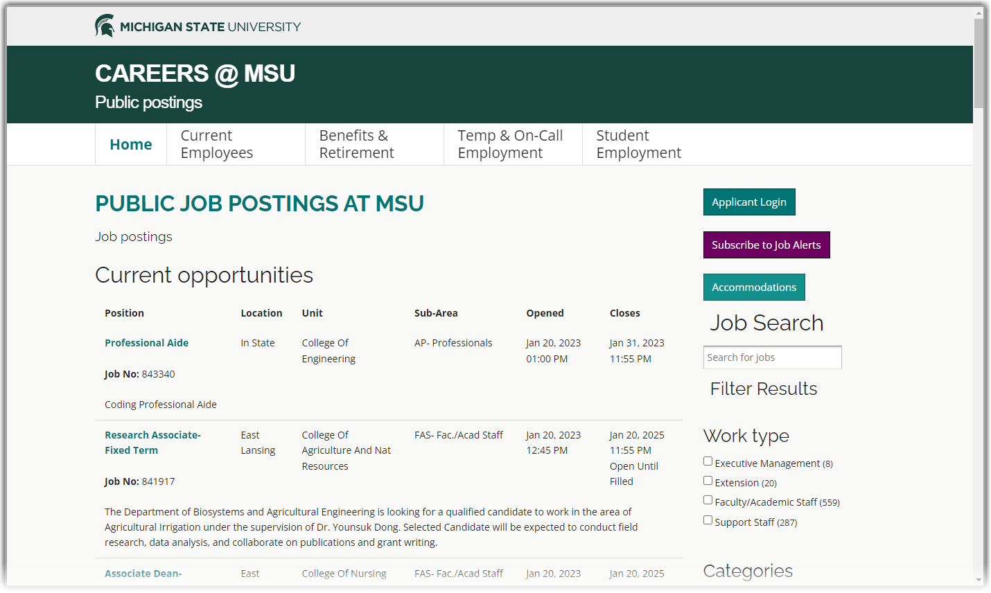 Careers@MSU