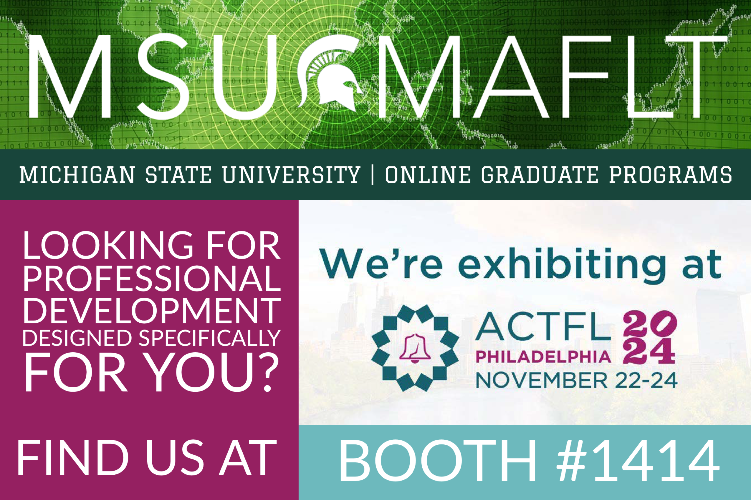 ACTFL 2024 announcement