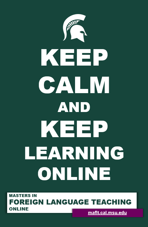 Keep Calm and Keep Learning Online image