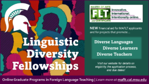 NEW Fellowships to Promote Linguistic Diversity