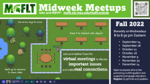 Virtual Meetups in Fall 2022