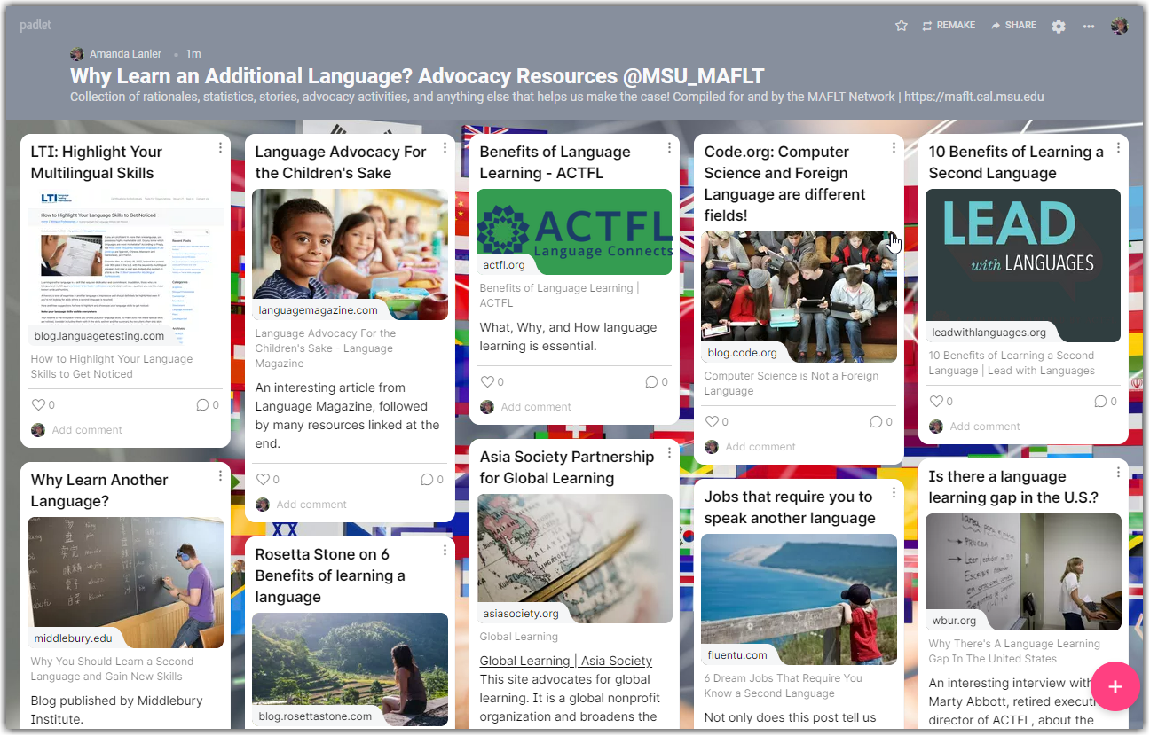 Read more about the article Advocacy for World Language Programs