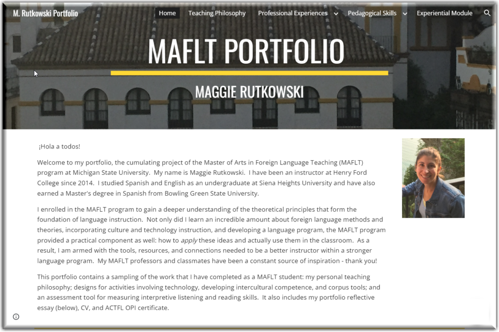 Home page of Maggie Rutkowski's portfolio
