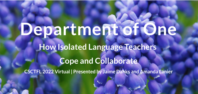Department of One: How Isolated Teachers Connect and Collaborate