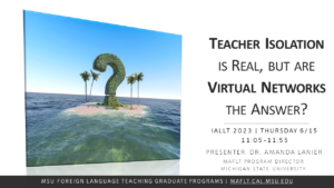 Read more about the article Teacher Isolation is Real, but are Virtual Networks the Answer?