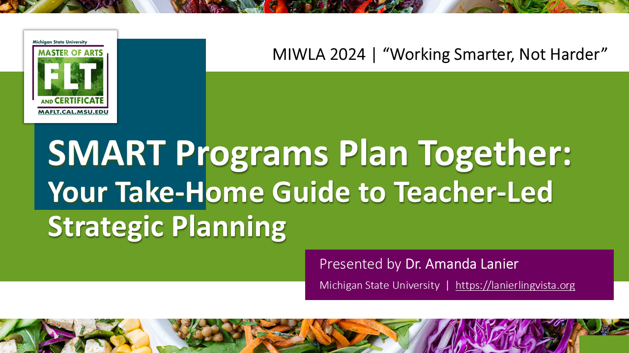 You are currently viewing MIWLA 2024 – What do you want on your plate?